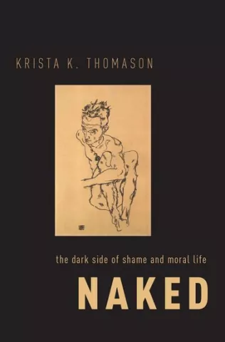 Cover of black book that says "NAKED" in yellow letters