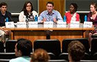 Young Alumni Share Career Experiences with Current Students