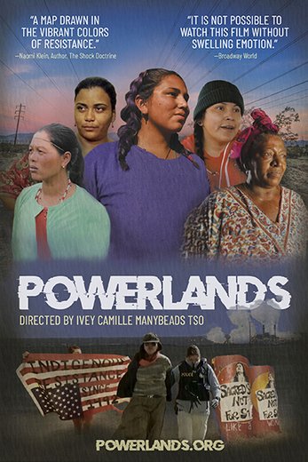 Poster for documentary film Powerlands