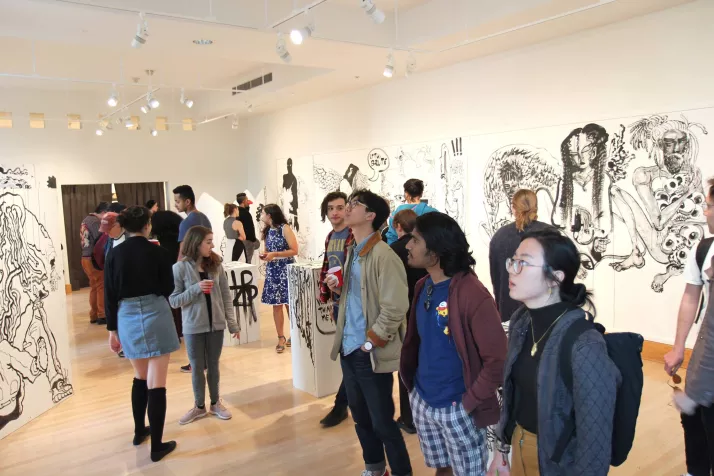 Senior Thesis Exhibition, List Gallery