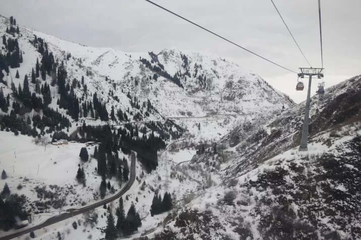 Shymbulak Ski Resort, Almaty, Kazakhstan