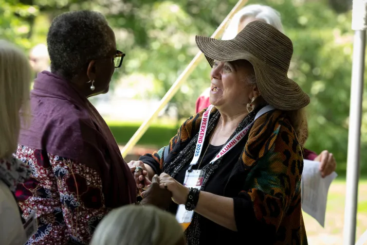 Val Smith and alum