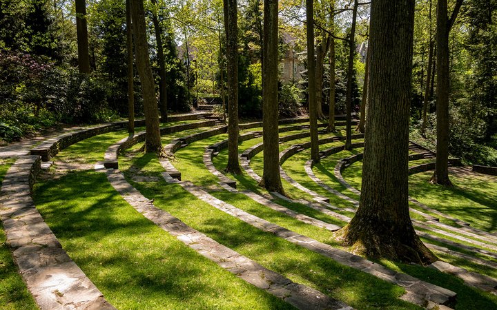 amphitheater in Spring