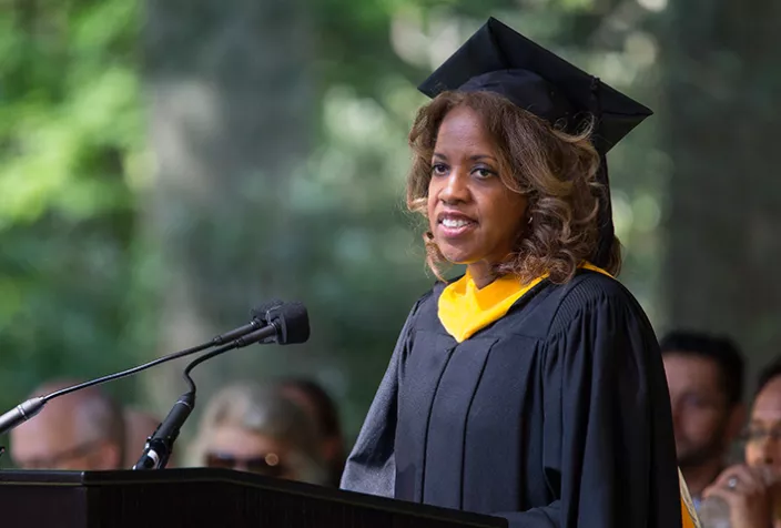 Commencement 2015 Nicole O'Dell Odim '88