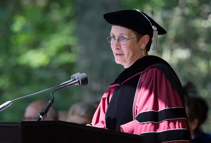 Commencement 2015 Constance Cain Hungerford