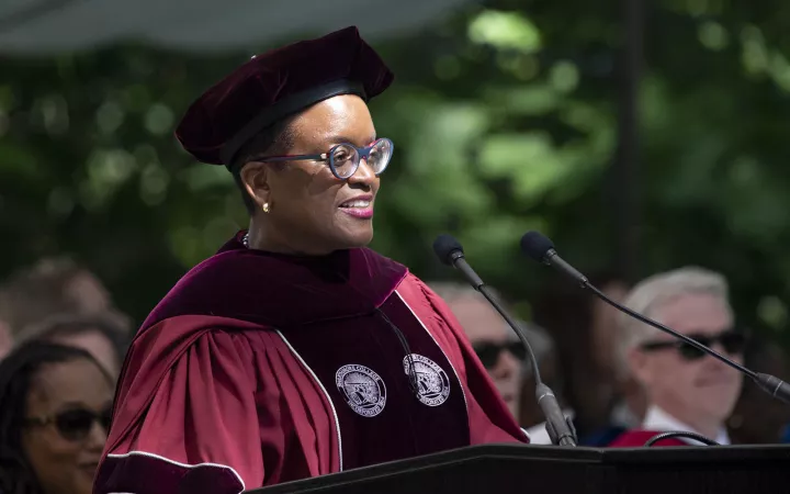 President Valerie Smith