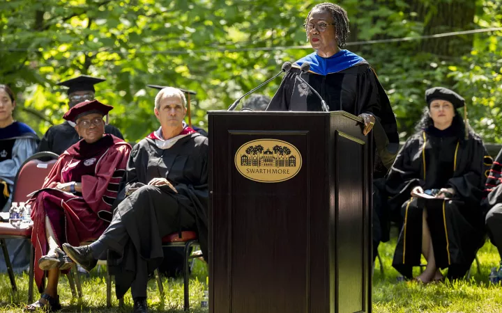 speaker at Baccalaureate