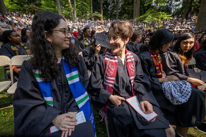 Class of 2024 gathers in amphitheater for baccalaureate