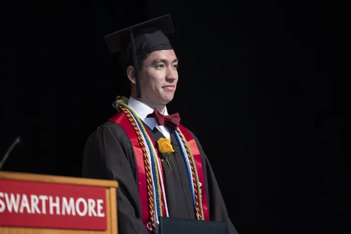 Lang Award winner William Trone ’26