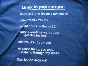 2011 shirt back: pop culture