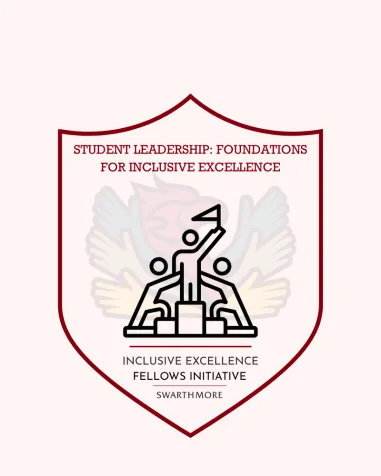 Shield shaped logo for "Student Leadership: Foundations for Inclusive Excellence."