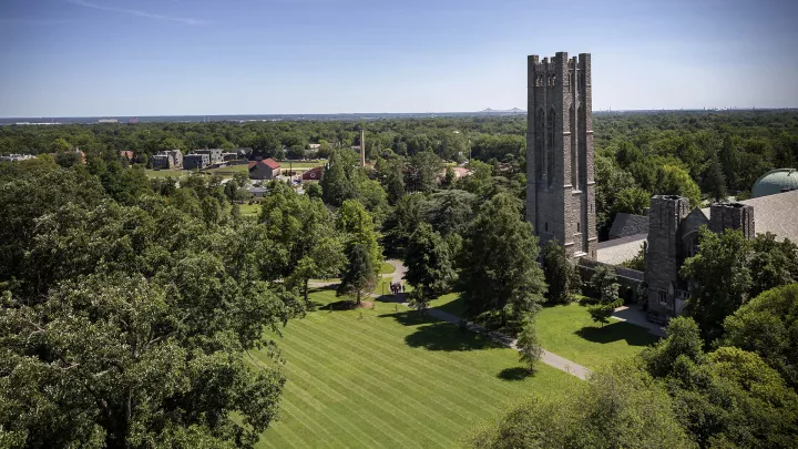 aerial view