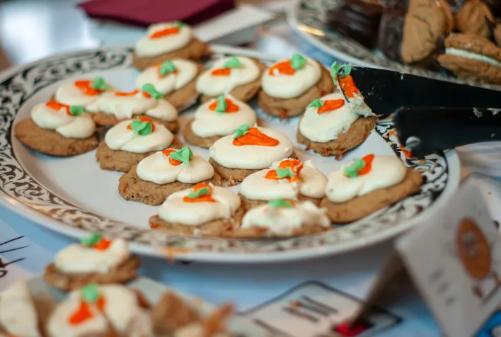 Carrot cake cookies
