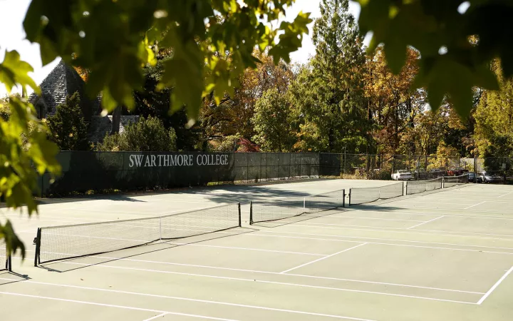 outdoor tennis courts