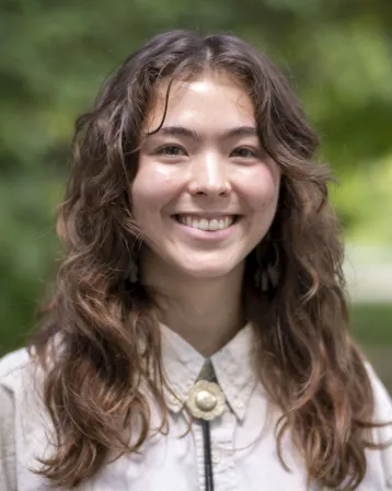 Image of Amelia Brown '25, Sustainability and Engaged Scholarship Fellow