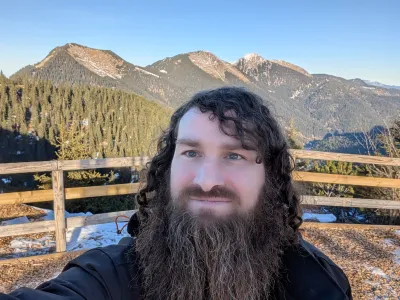 Brendan in German Alps