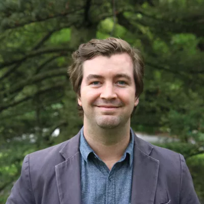 Visiting Assistant Professor of Art History Chris Green headshot