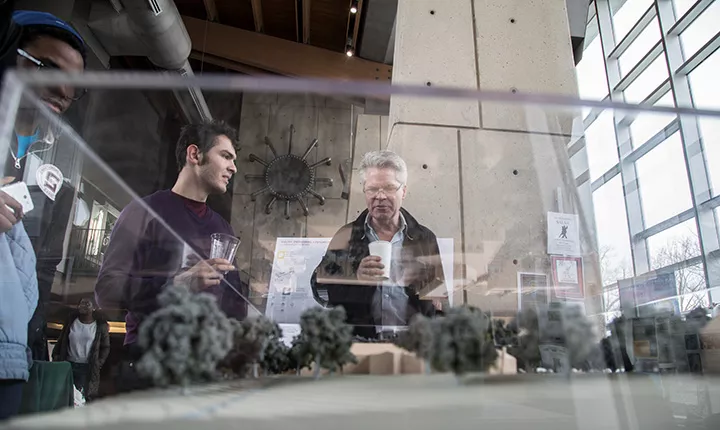 Model of Swarthmore's campus