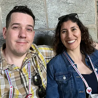 Ben Hamilton ’03 and Alicia Muñoz ’03