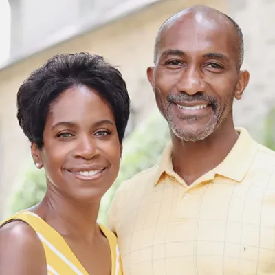 Delvin Dinkins ’93 and Davirah Timm ’93