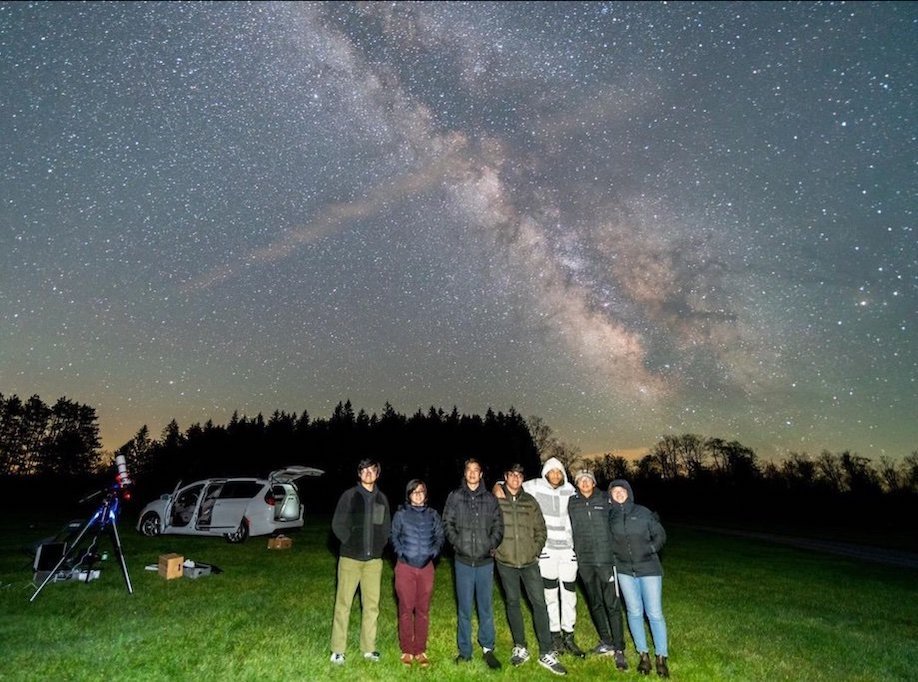 astrophotographers at Cherry Springs