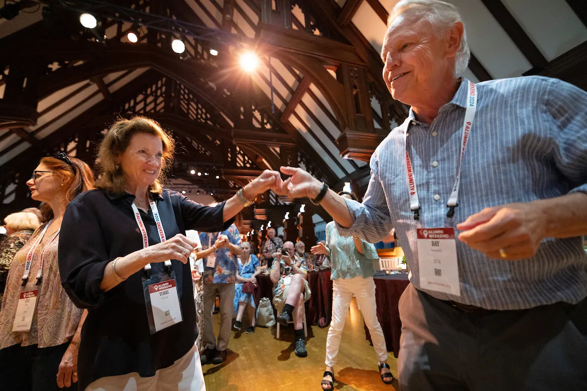 Alumni dance in Upper Tarble