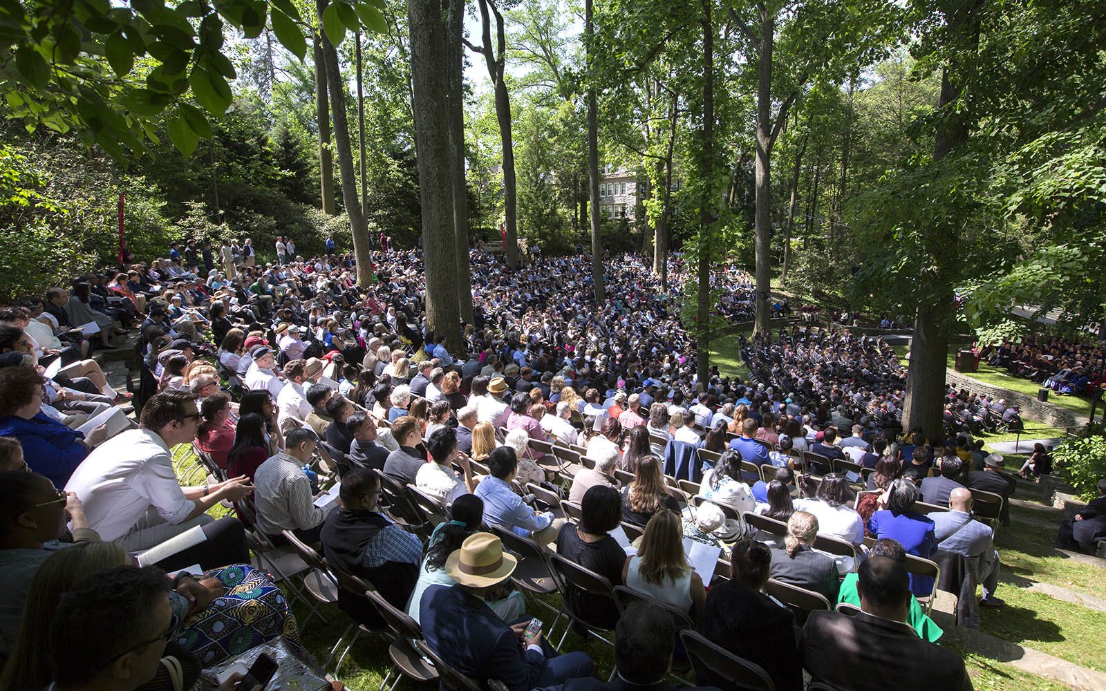 Commencement in Ampitheater