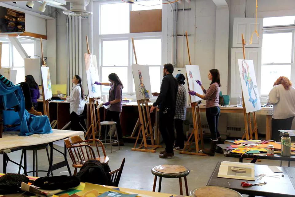 Swarthmore painting class