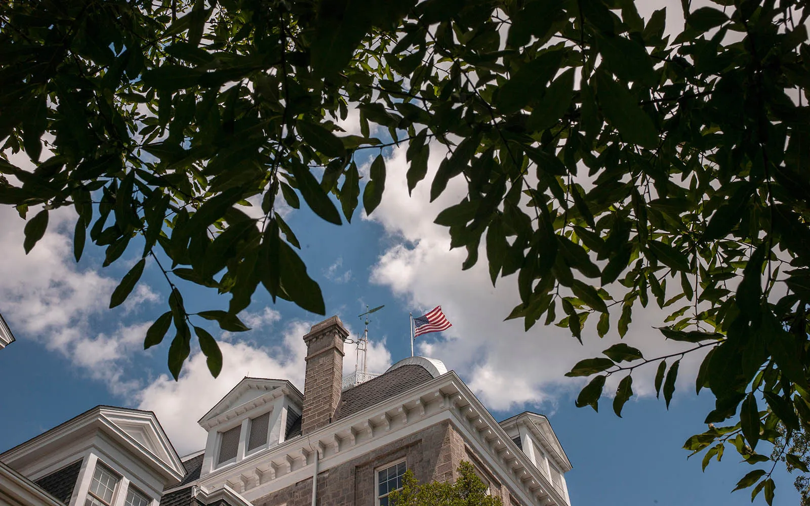flag on parrish