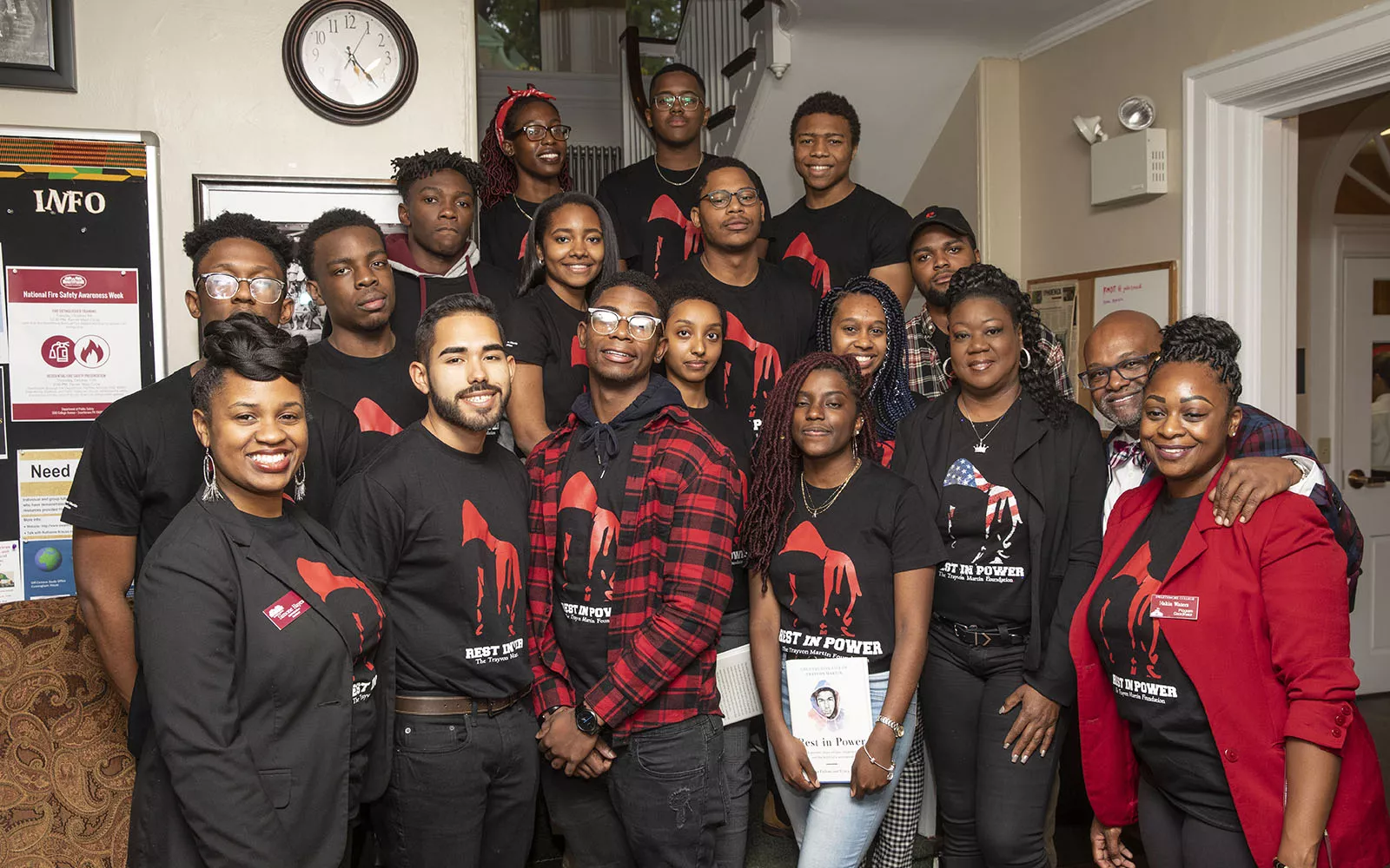 Group shot with guest speaker