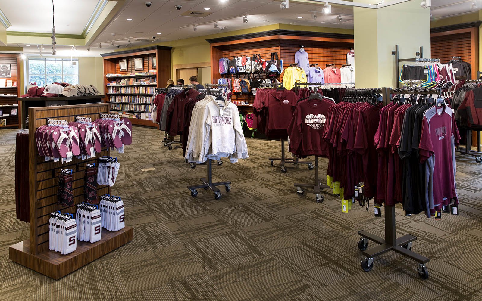Items for sale at the Swarthmore College Bookstore