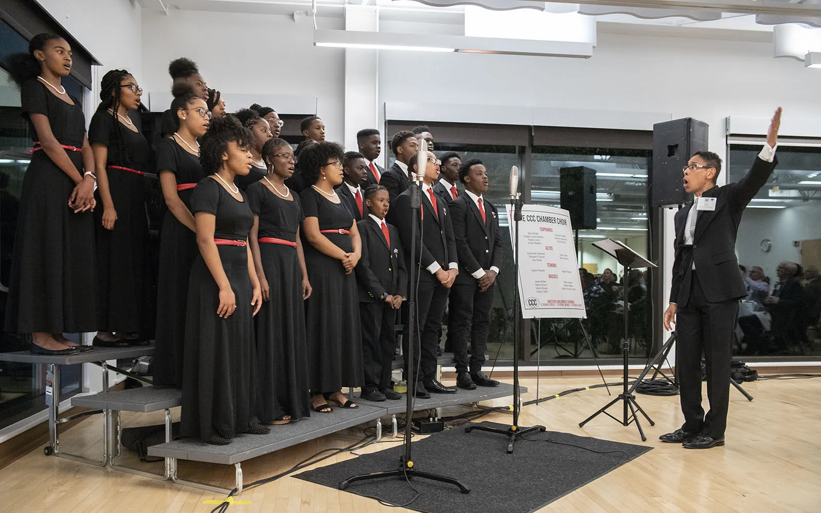 Chester Children’s Chorus students