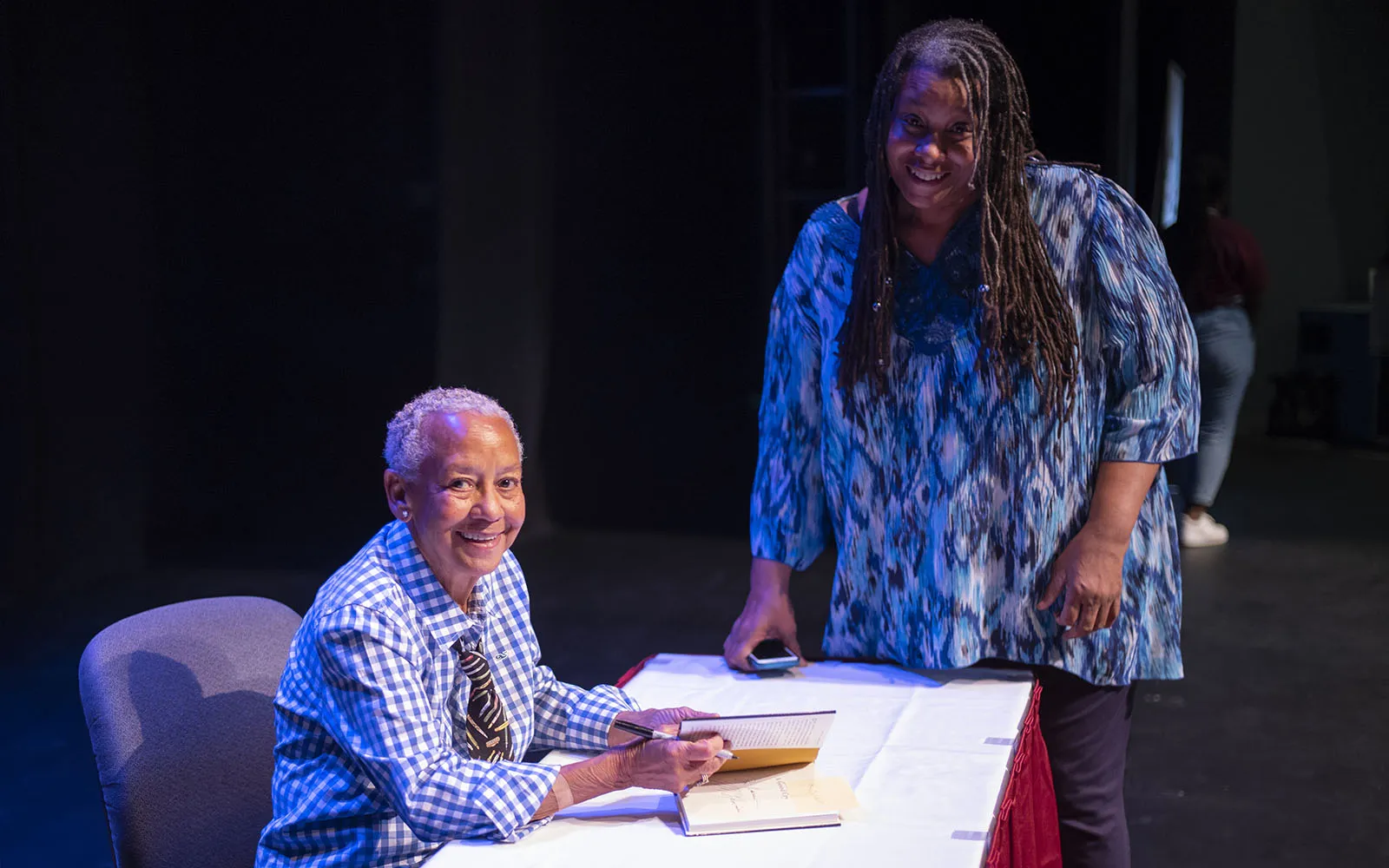 Poet Nikki Giovanni speaks on “Grit, Grace, and Glow: Celebrating Black Excellence” on October 7, 2019