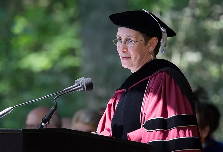 Commencement 2015 Constance Cain Hungerford
