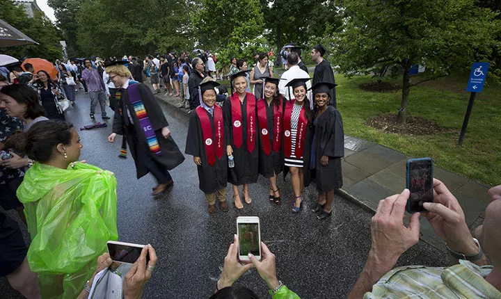 Students at Baccalaureate