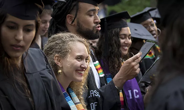 Students at Baccalaureate