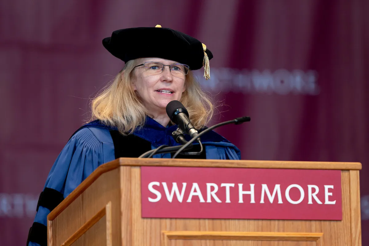 Kathleen Howard at podium