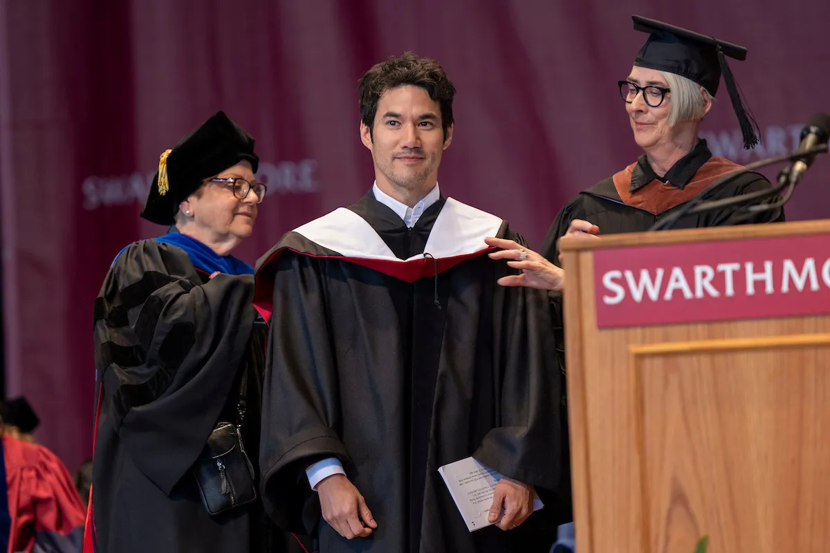 Joseph Altuzarra receiving robe