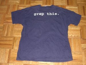 1999 shirt back: grep this