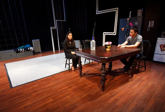 Anita Castillo-Halvorssen ‘15, Daniel Cho ‘15 perform