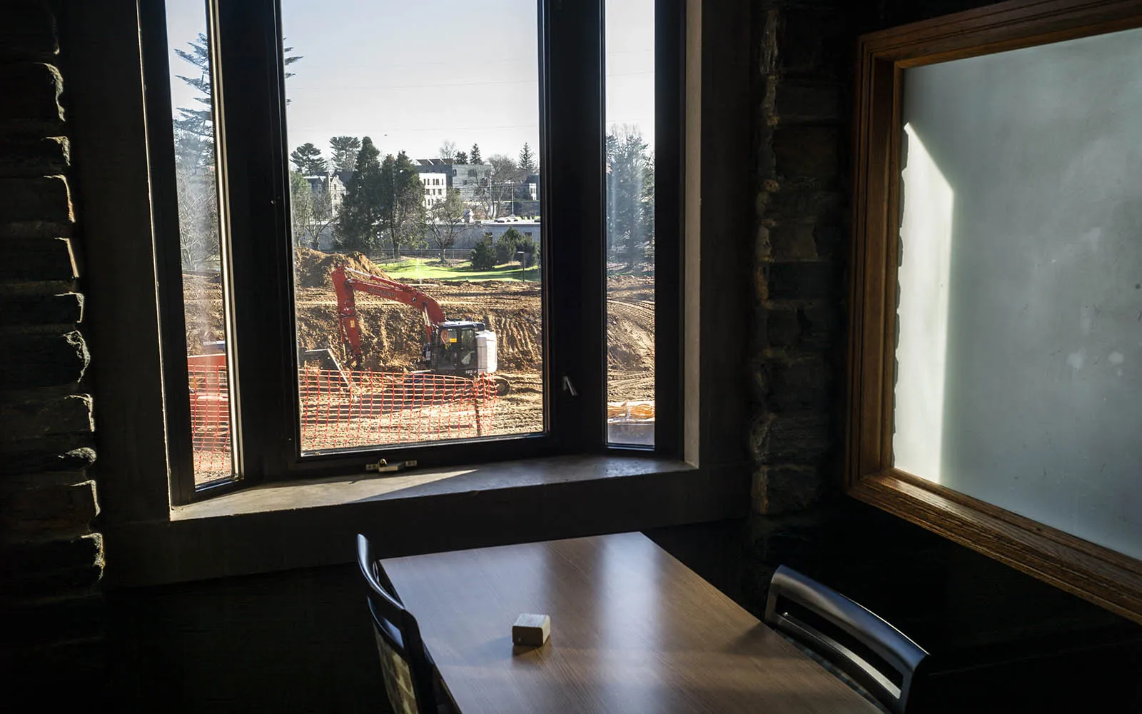 view of DCC under construction