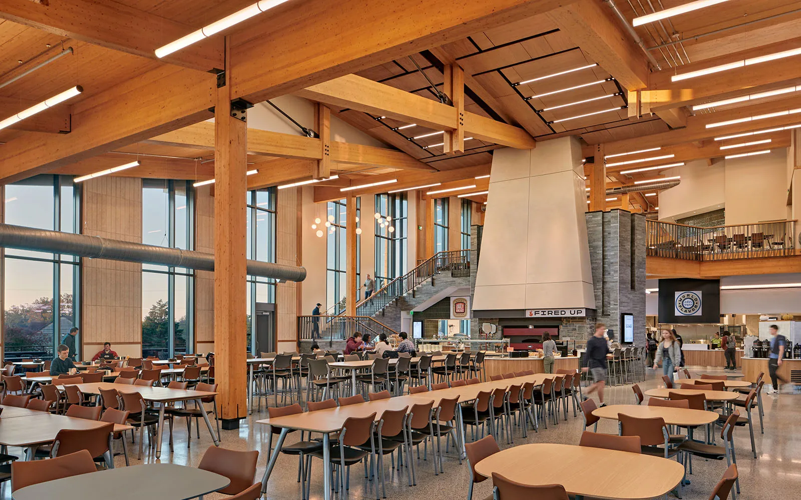 Dining Center Interior
