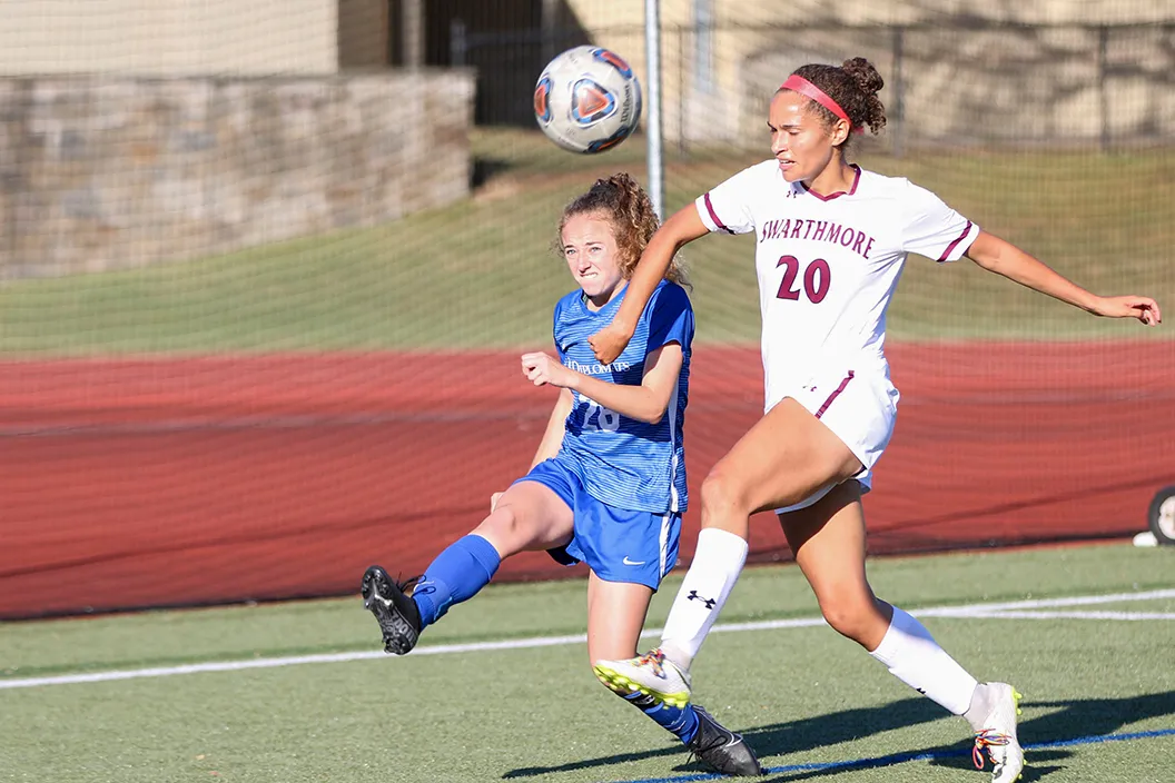 Women's soccer against F&M