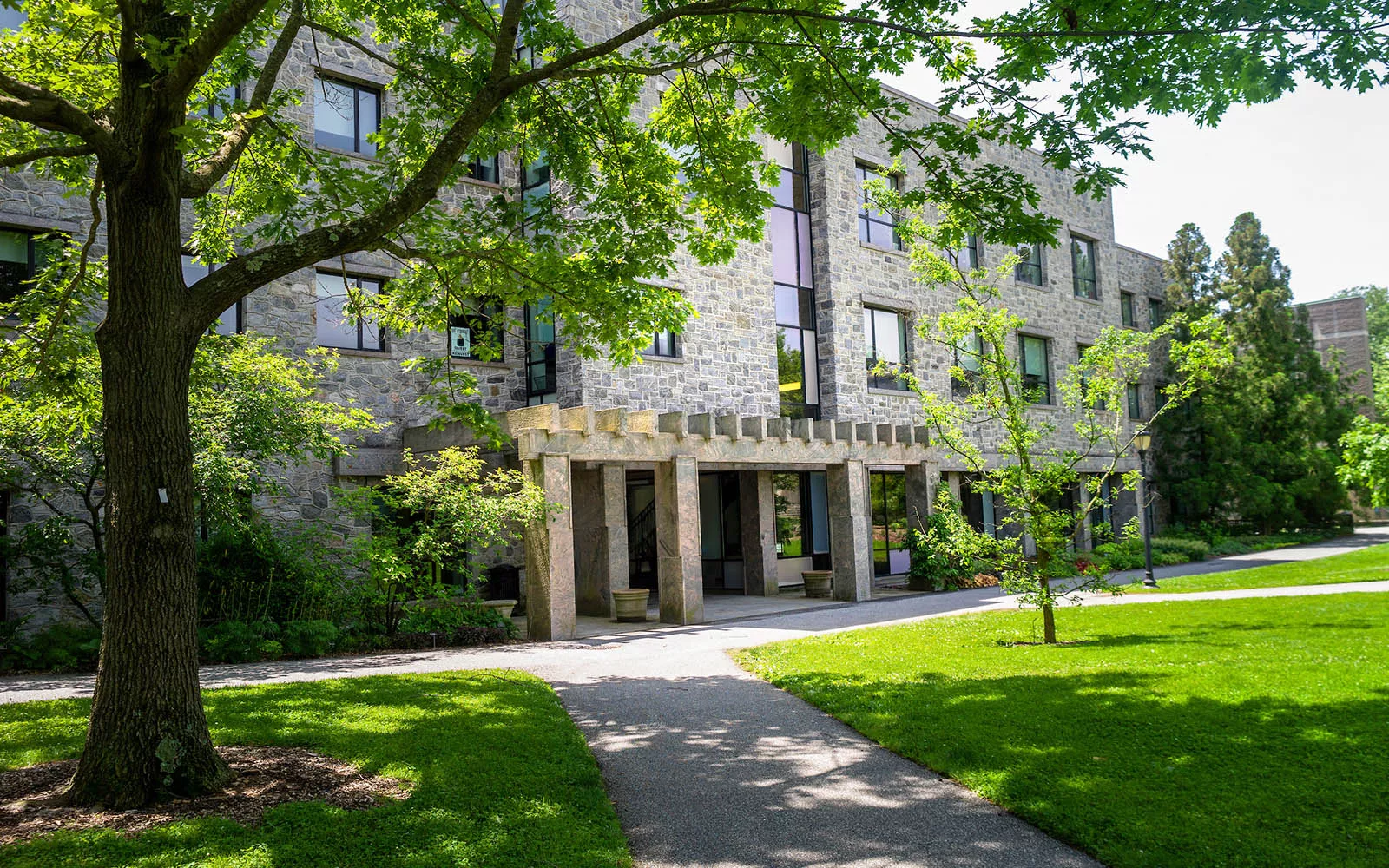 Exterior view of Kohlberg Hall