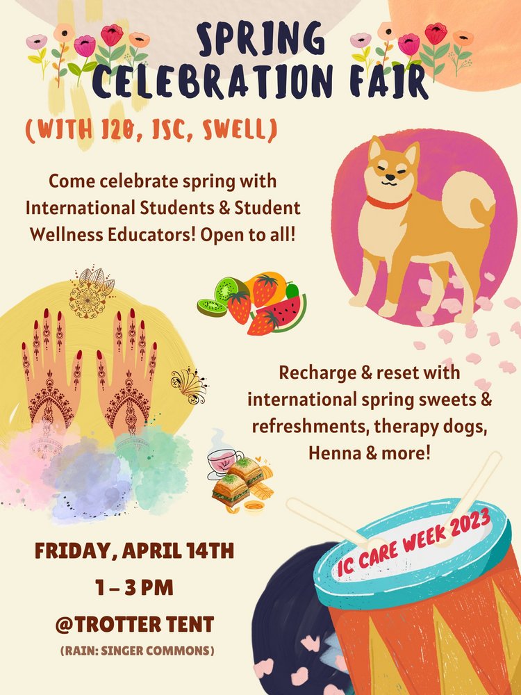 CARE Week spring celebration flyer