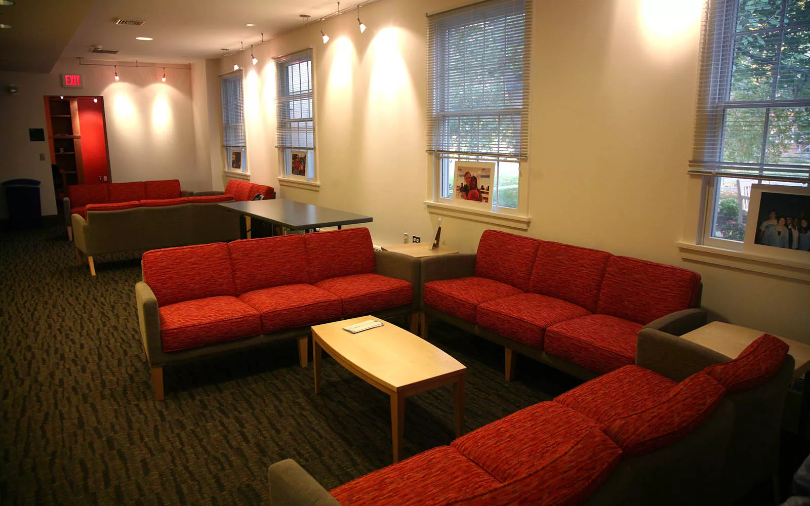 Interior shot of the Lang Center
