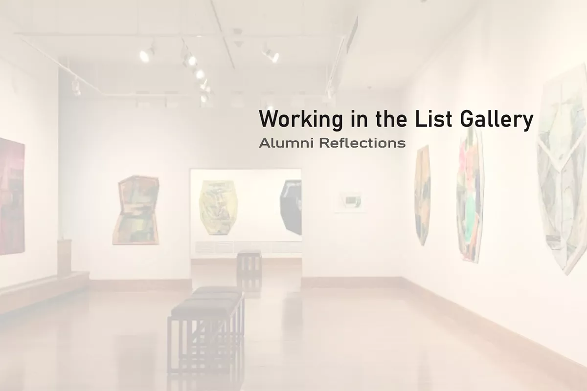 Cover of Working in the List Gallery catalog