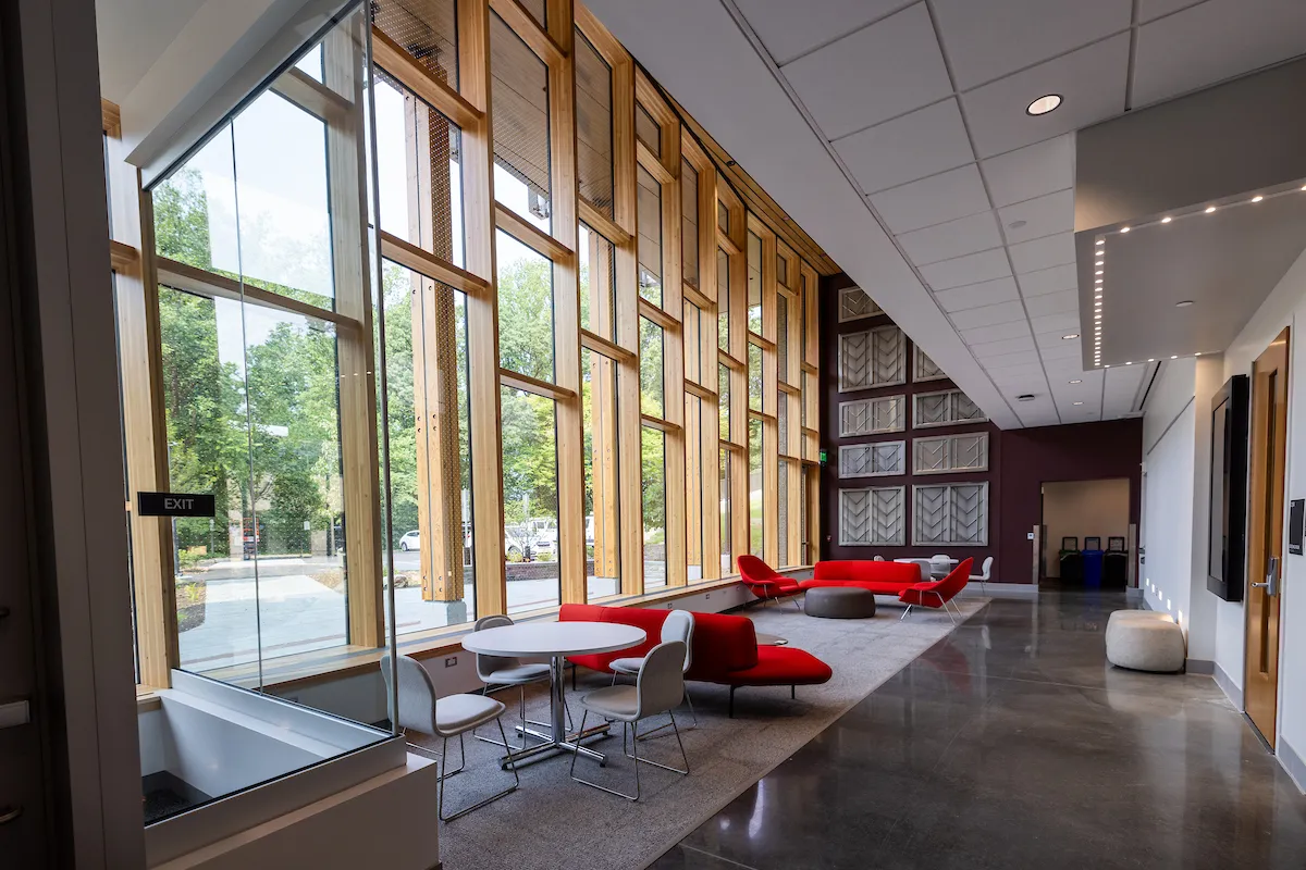 Interior of Martin Hall renovation