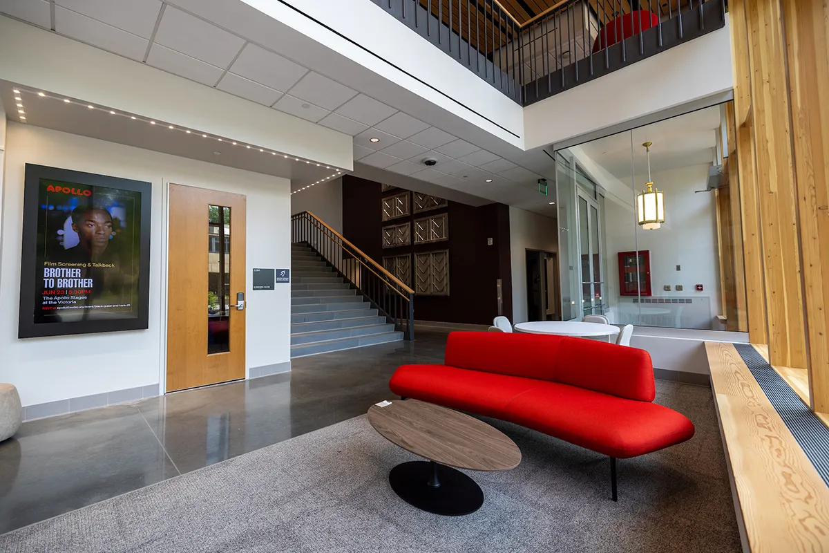 entrance lobby of Martin Hall