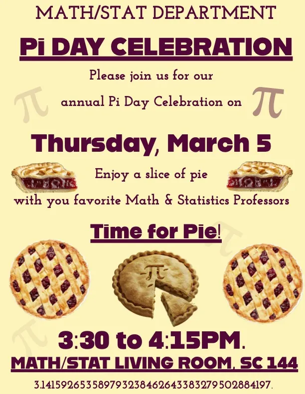 Pi Day- Math/Stat
